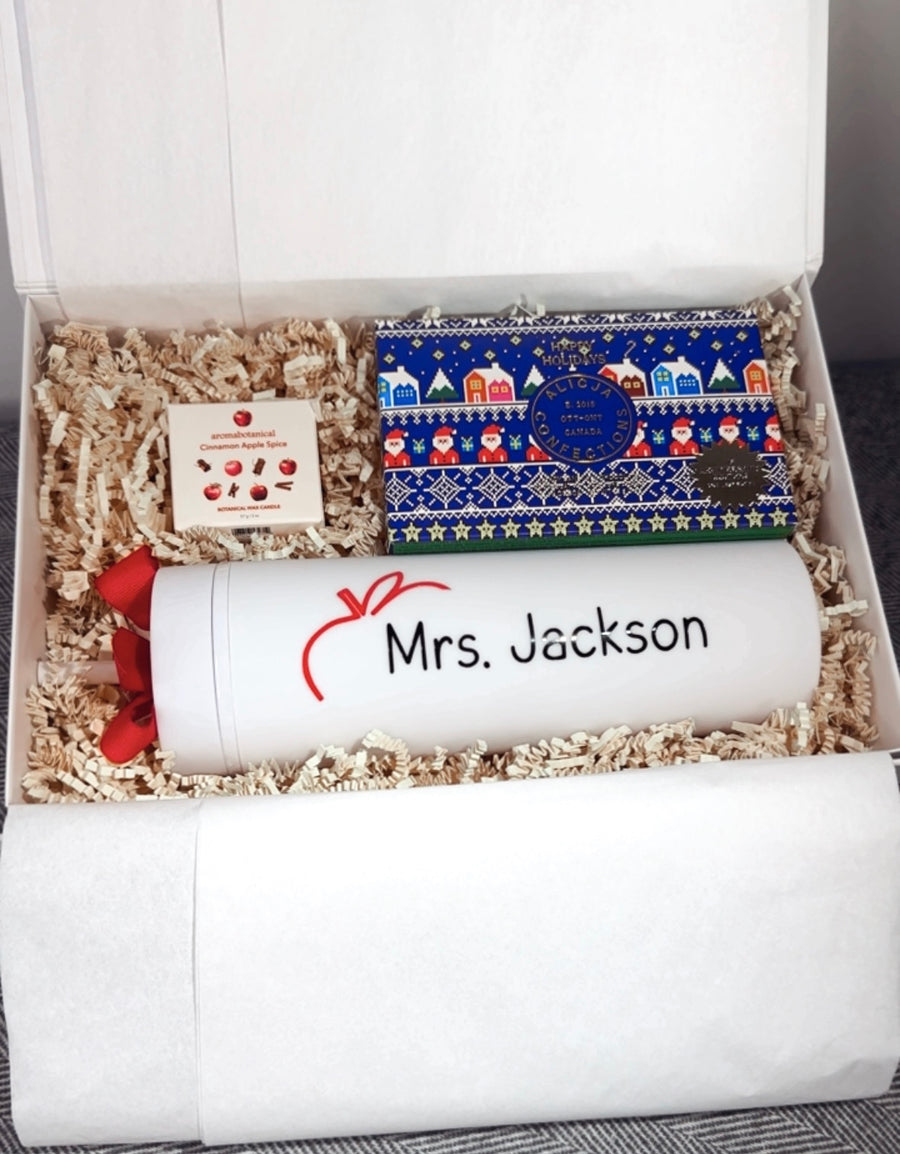 Personalized Holiday Keepsake Box