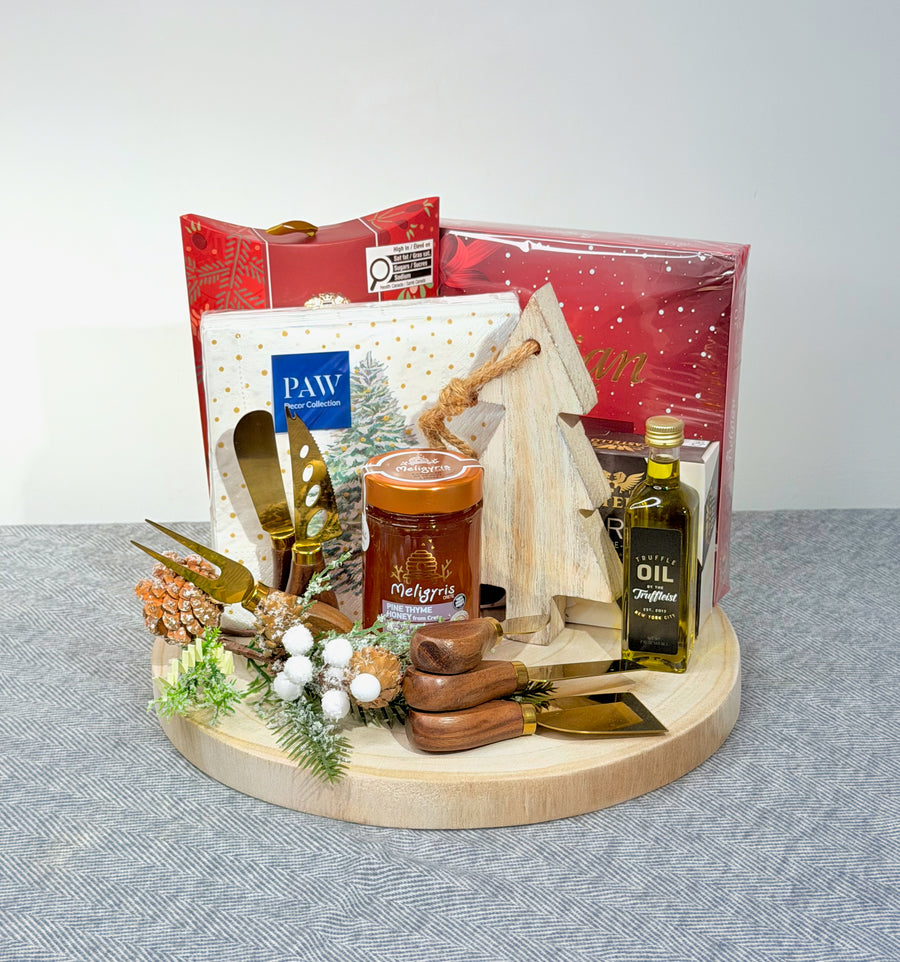 Rustic Gourmet Holiday Tray