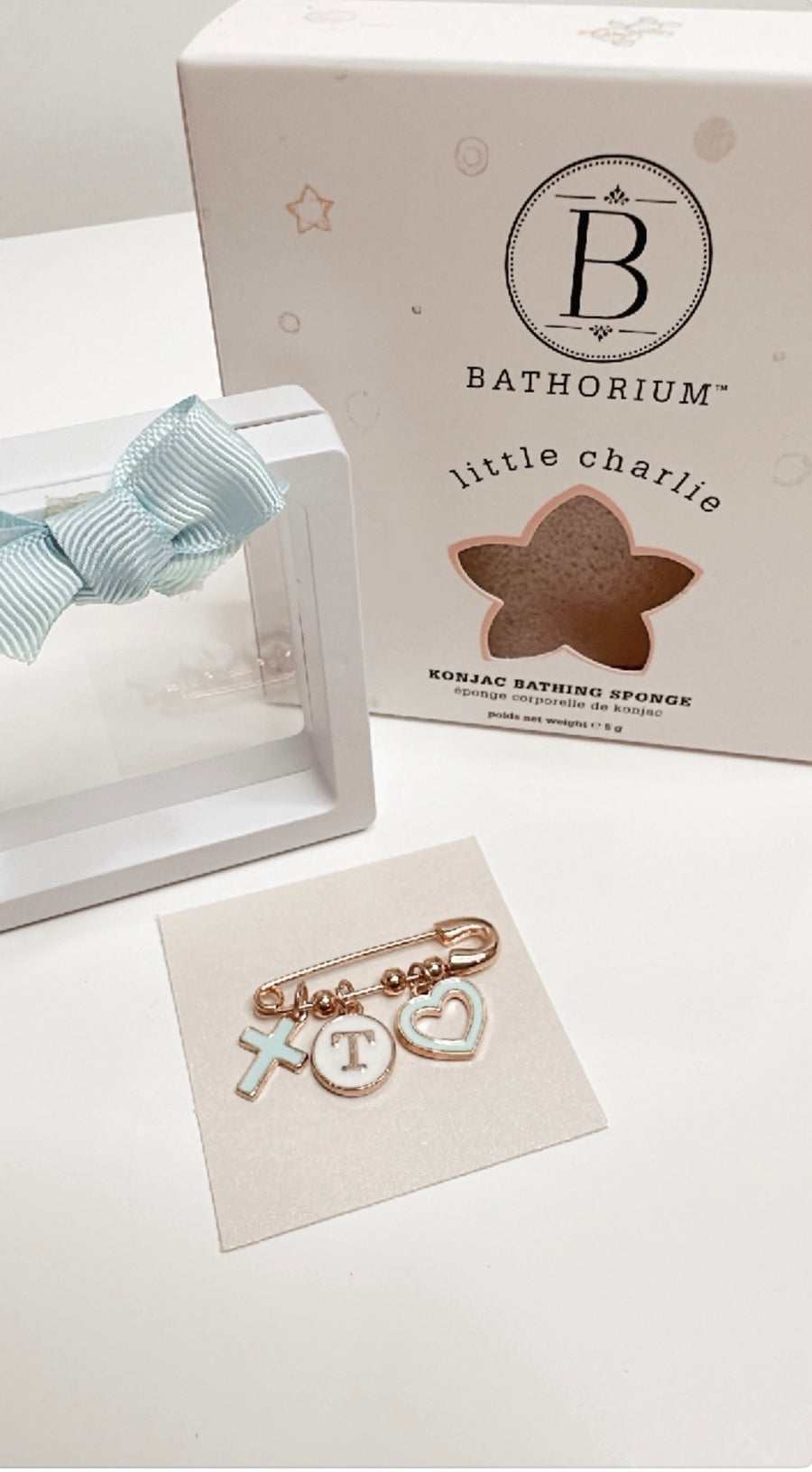 Faith & Love Charm Pin