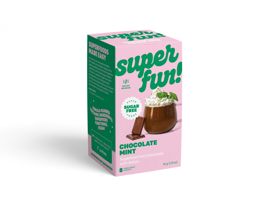 Chocolate Mint Superfood Hot Chocolate