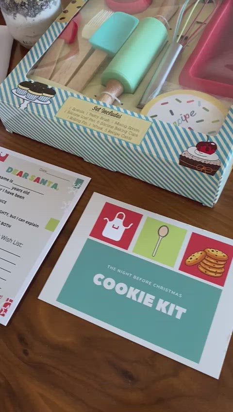 The Night Before Christmas Cookie kit for kids