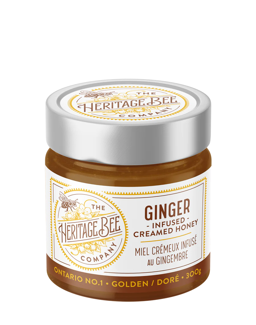 Ginger Creamed Honey 300g